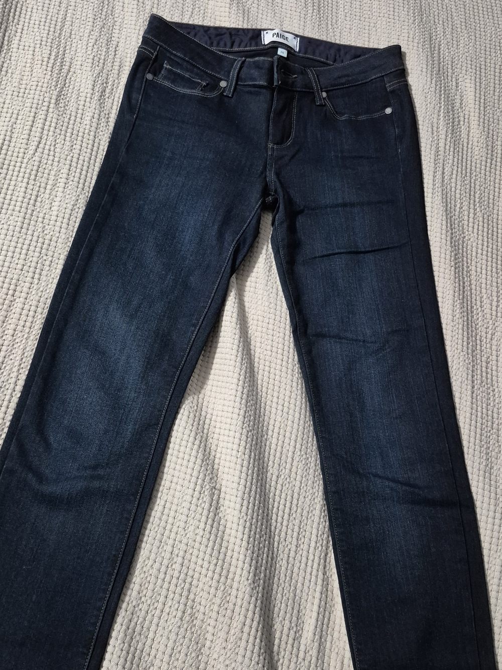 PAIGE Dark Indigo Skinny Jeans NWOT